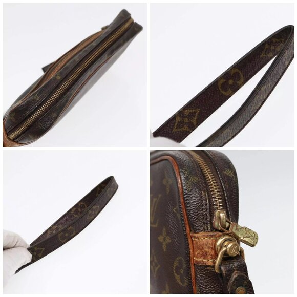 LOUIS VUITTON Monogram Marly Dragonne GM Clutch Bag M51825 LV Auth 89295 - Picture 16 of 16